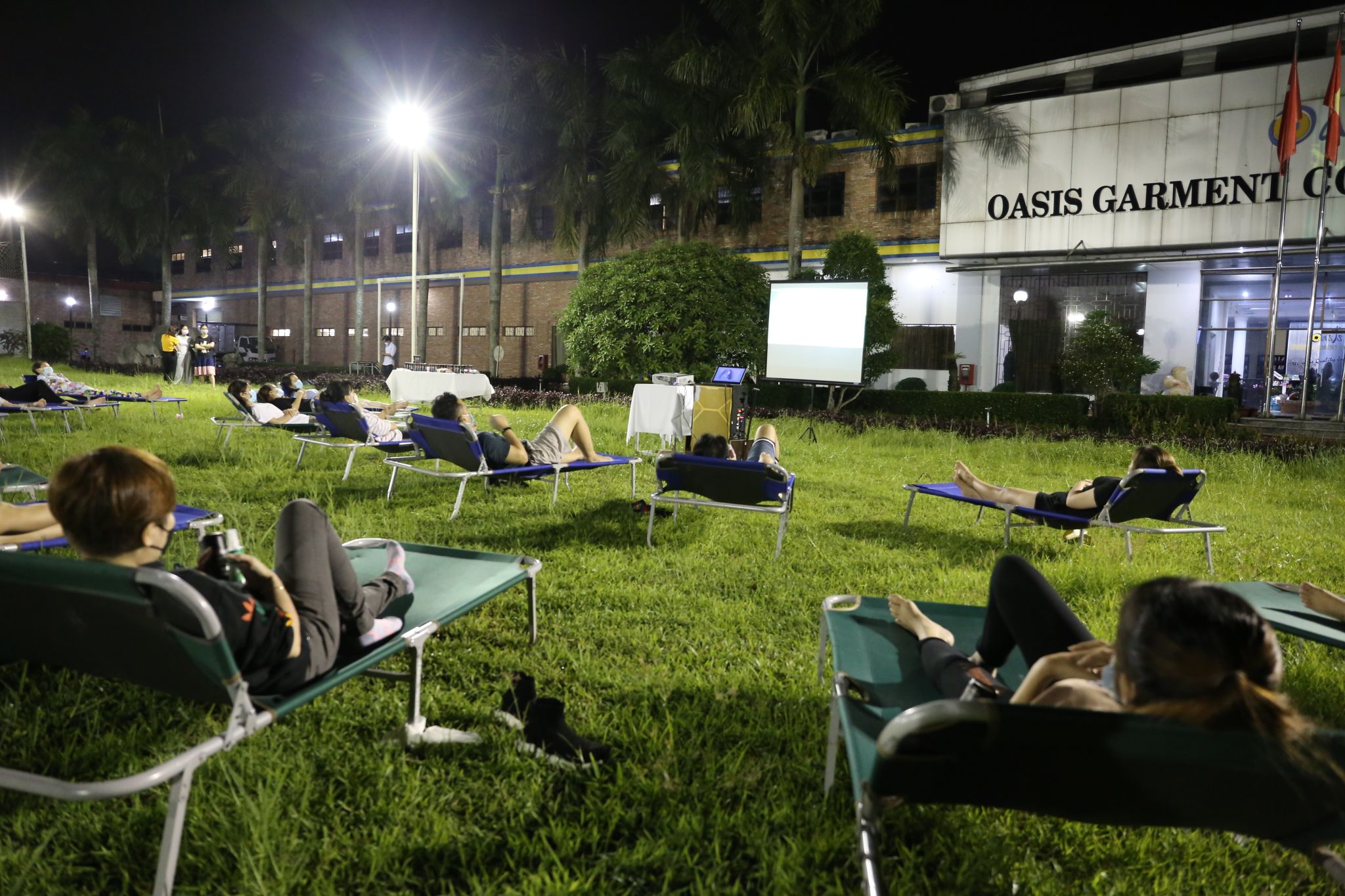 Employee engagement activities in time three in place