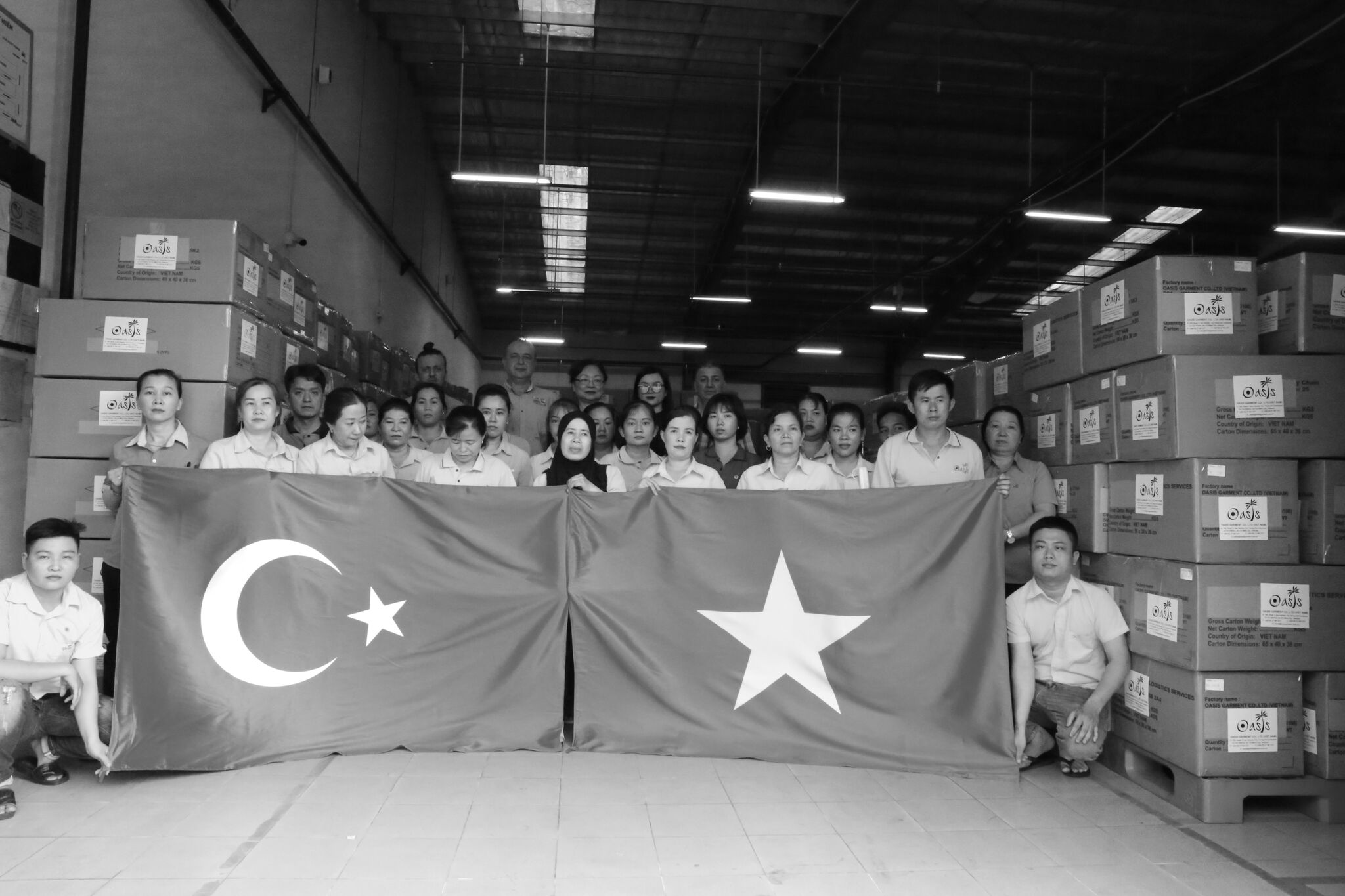 Oasis Garment Co., Ltd (Viet Nam) joins hands to share difficulties with earthquake victims in Turkey